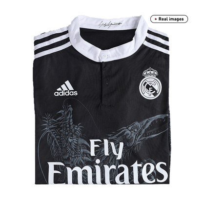 Camisola Retro Real Madrid RONALDO #7 Terceira Fora Camisola de Futebol 2014/15