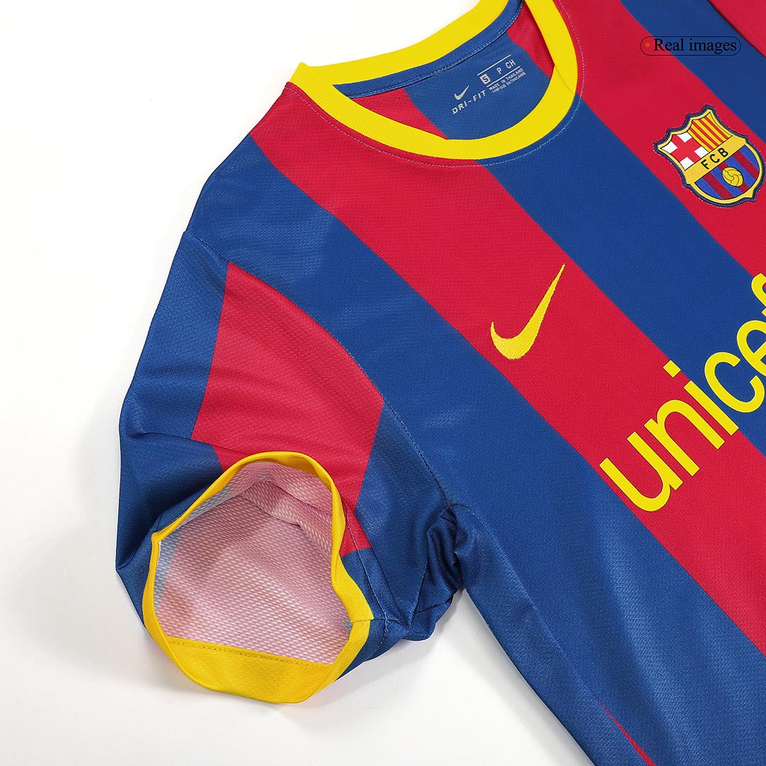 Camisola retro XAVI #6 Barcelona Casa 2010/11