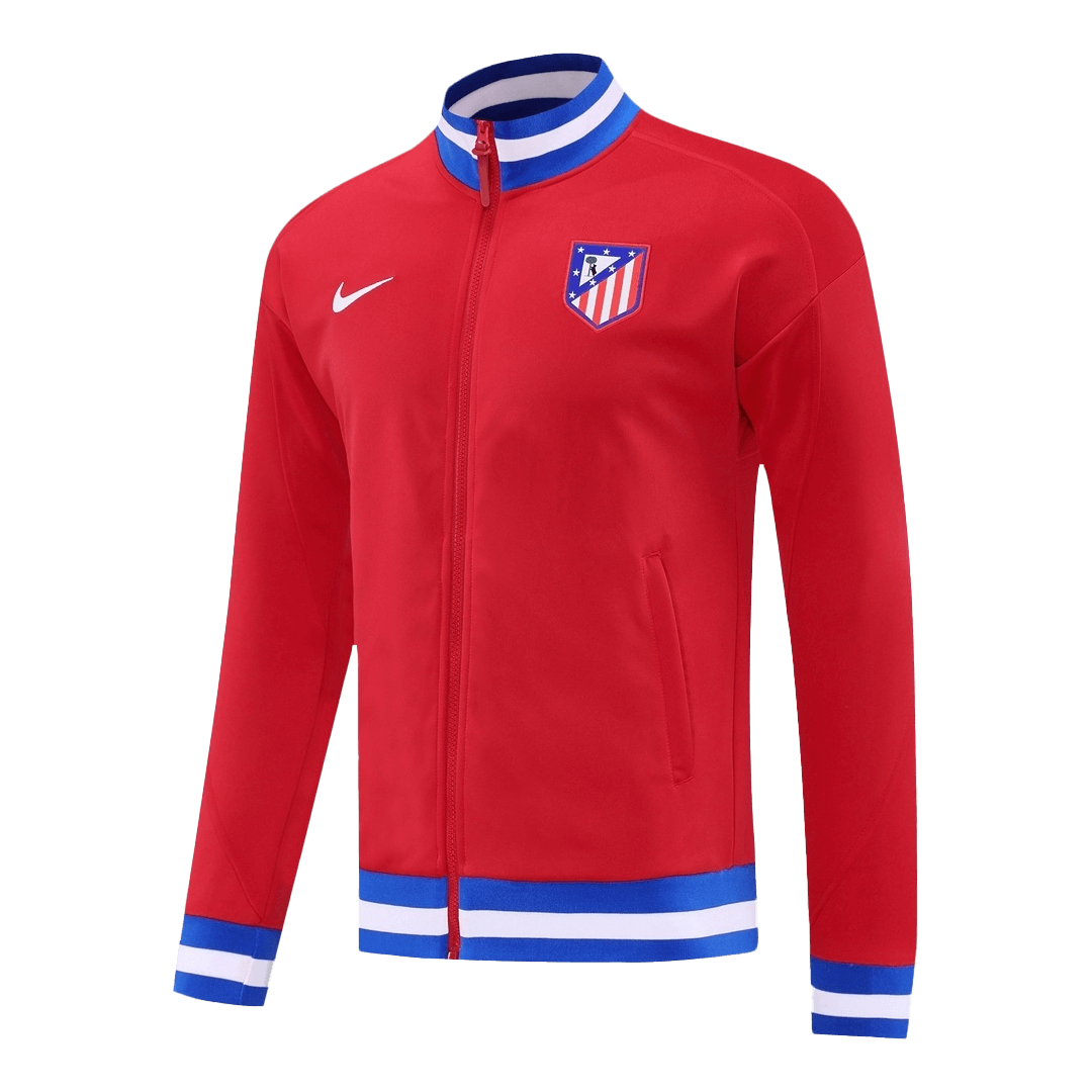 Atletico Madrid Conjunto Casaco(Blusão+Calça) Formação Blusão 2025/26 Vermelho