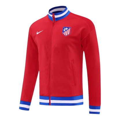 Atletico Madrid Conjunto Casaco(Blusão+Calça) Formação Blusão 2025/26 Vermelho