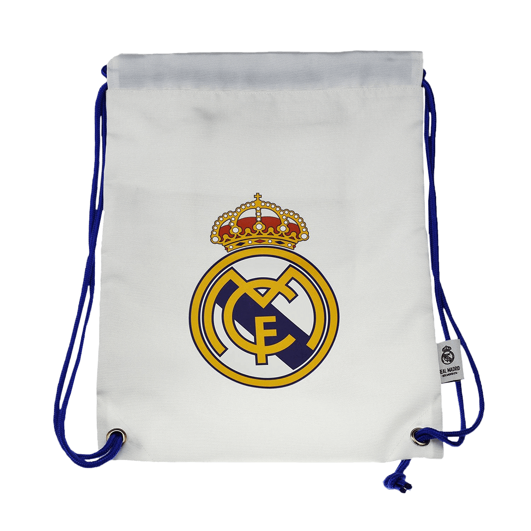 Real Madrid Saco De Ginástica Branco camisola de futebol 2025/26