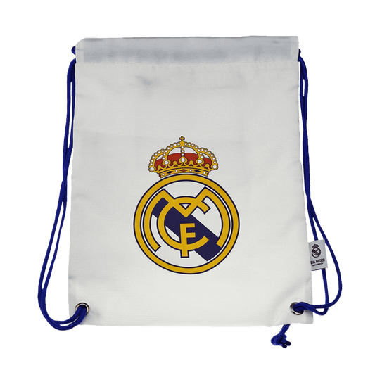 Real Madrid Saco De Ginástica Branco camisola de futebol 2025/26