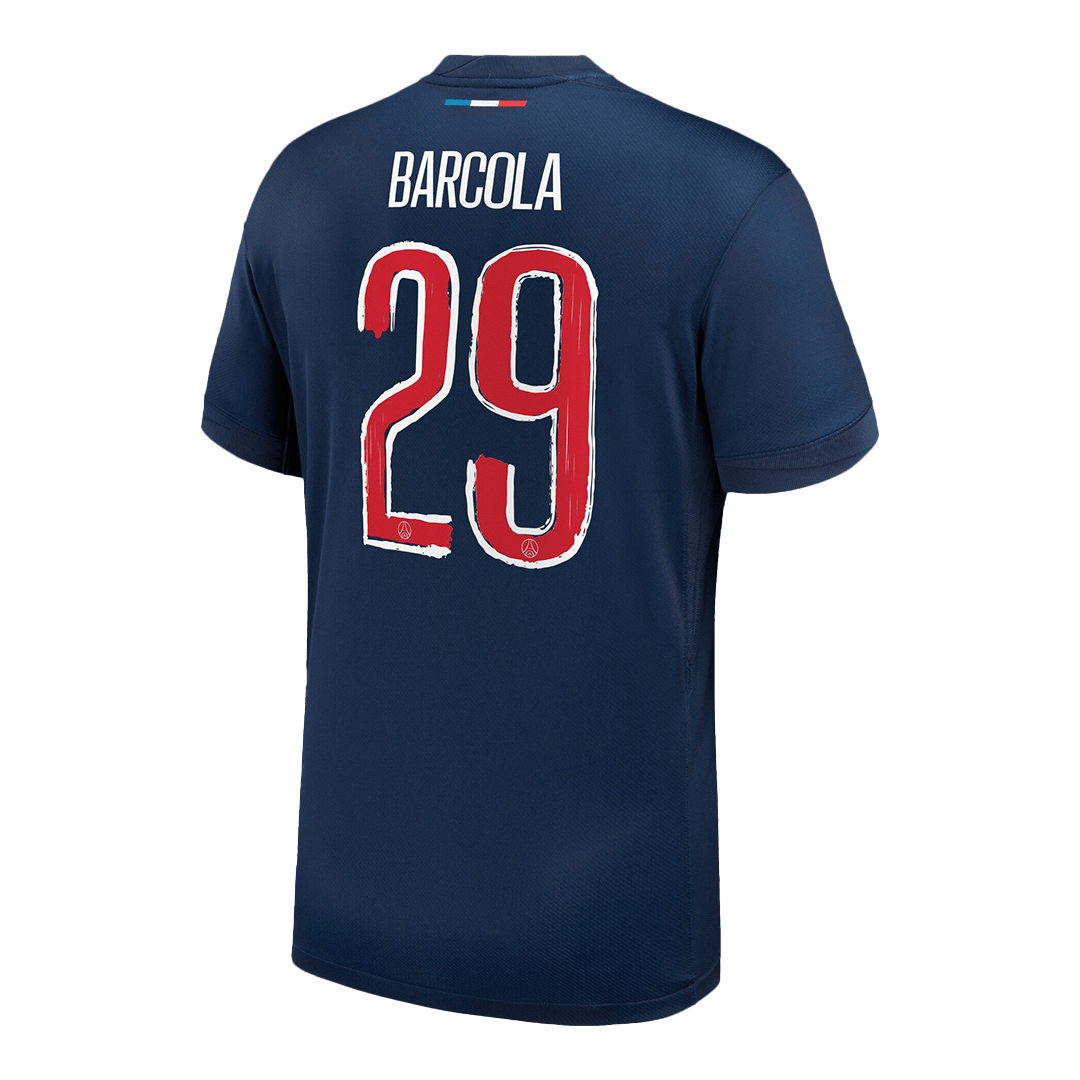 BARCOLA #29 PSG Casa Camisa Marinha - UCL