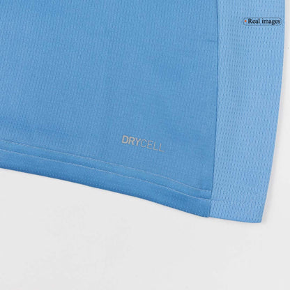 Manchester City Casa Camisa Conjunto (Camisa + Calções) 2025/26 Azul