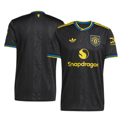Manchester United Fora Terceira Camisa 2025/26- Preto