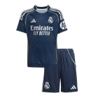 Real Madrid Fora Camisola Infantil Kit 2025/26