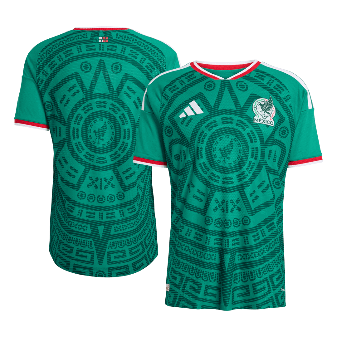 Mexico Casa Copa do Mundo Futebol Camisas 2026 Verde - camisola de futebol para adeptos em
