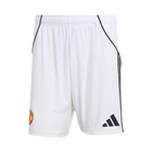 Manchester United Casa Calções 2025/26 Branco