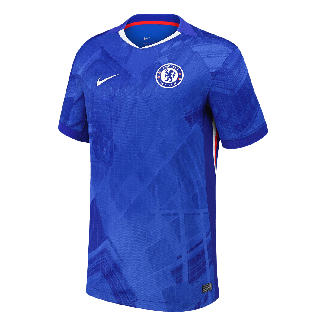 【Super Qualidade】Chelsea Casa Camisola de Futebol Masculina 2025/26