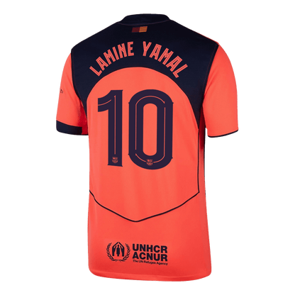 LAMINE YAMAL #10 Barcelona Fora Terceira Camisa 2025/26 UCL