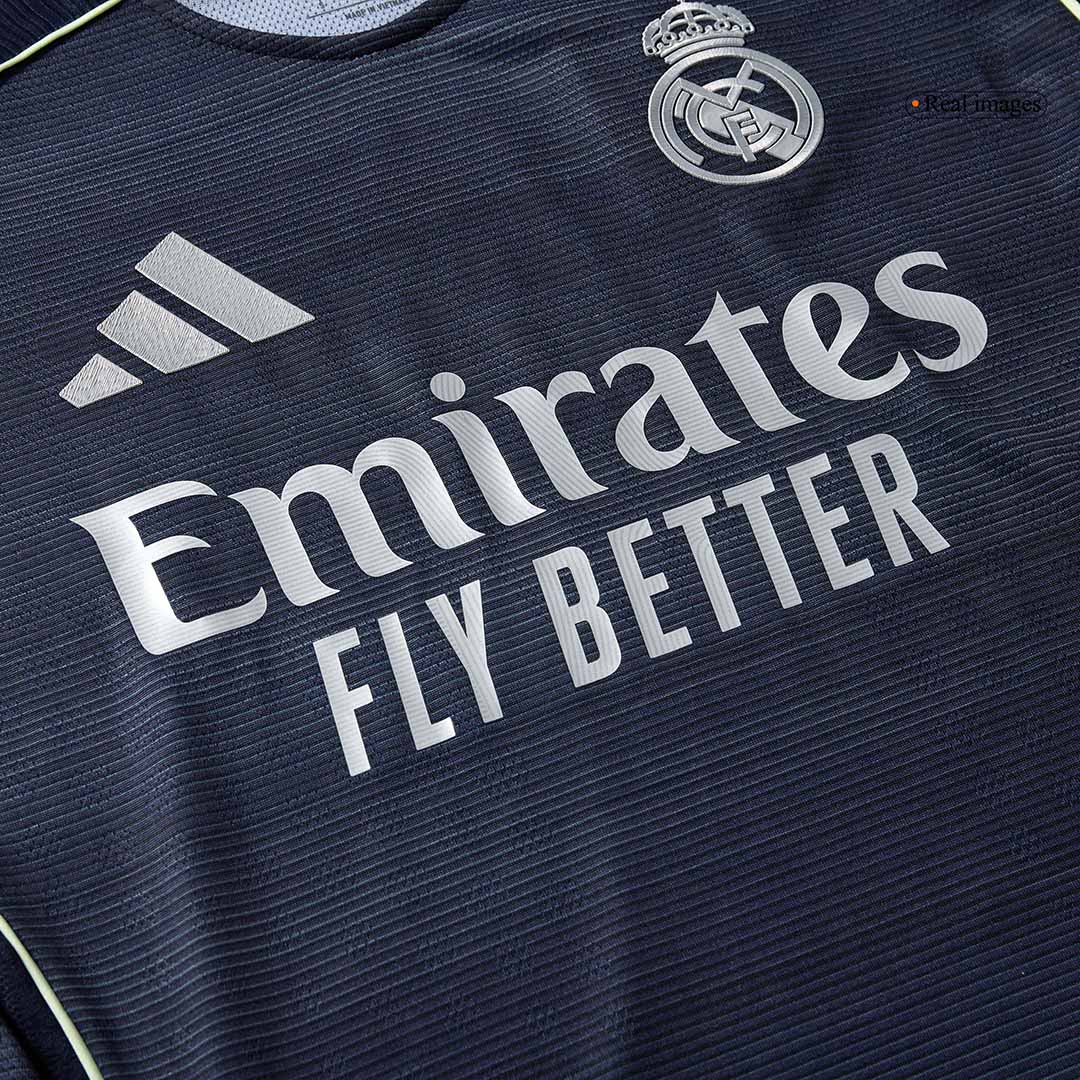 Jogador F.MENDY #23 Real Madrid Fora Futebol Camisas 2025/26 Marinha