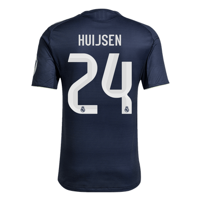 Jogador HUIJSEN #24 Real Madrid Fora Futebol Camisas 2025/26 Marinha