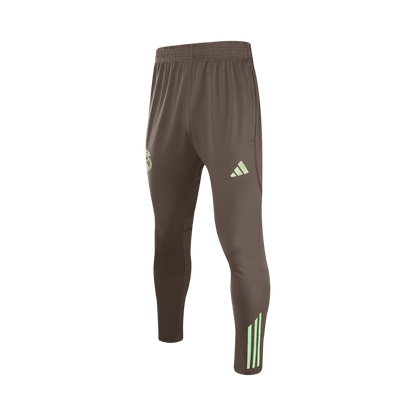 Real Madrid Zíper Moletom Conjunto (Top+Calças) 2025/26 Verde