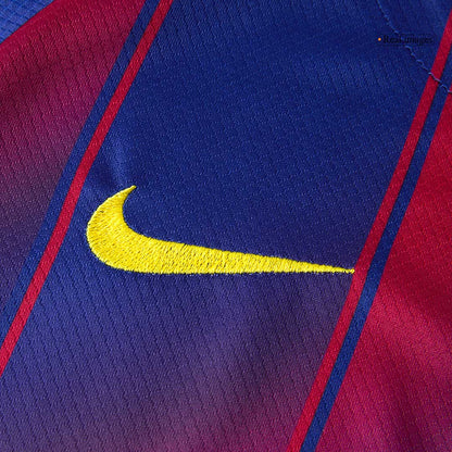Barcelona Conjunto Infantil Casa 2025/26 Vermelho-Azul