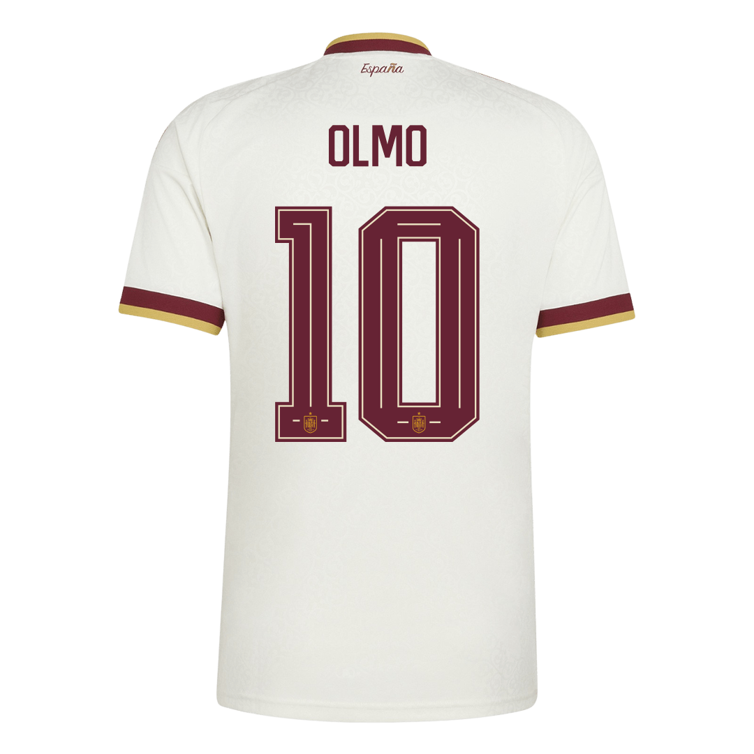 OLMO #10 Espanha Fora Copa do Mundo Camisa 2026 Branco