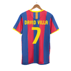 Camisola Retro DAVID VILLA #7 Barcelona Casa 2010/11