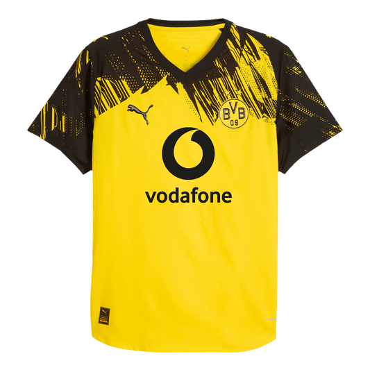 Jogador Borussia Dortmund Casa Futebol Camisas 2025/26 Amarelo camisola de futebol