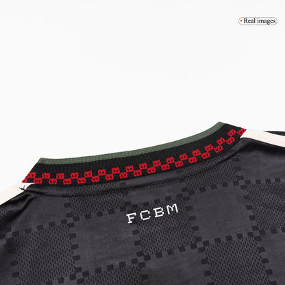 Bayern Munich Infantil 
 Fora Terceira Futebol Camisa Conjunto (Camisa+Shorts+Meias) 2025/26 Preto