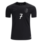 SØRLOTH #7 Noruega Fora Copa do Mundo Camisa 2026 Preto