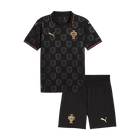 Portugal Infantil  Copa do Mundo Futebol Camisa Conjunto (Camisa+Shorts) 2026 Preto