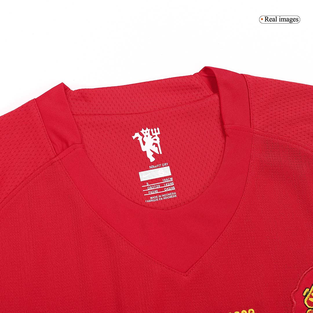 ROONEY #10 Manchester United Retro Casa Camisola 2007/08 - Final da UCL