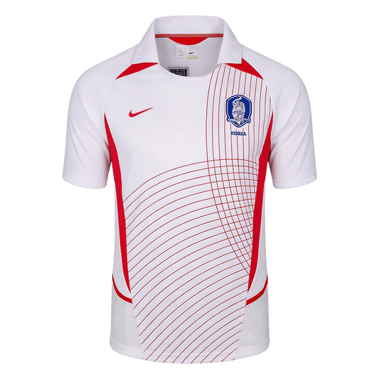 Retrô Coreia do Sul Fora Camisa 2002 Branco