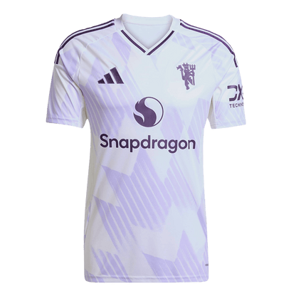 MOUNT #7 Manchester United Fora Camisa 2025/26 Branco