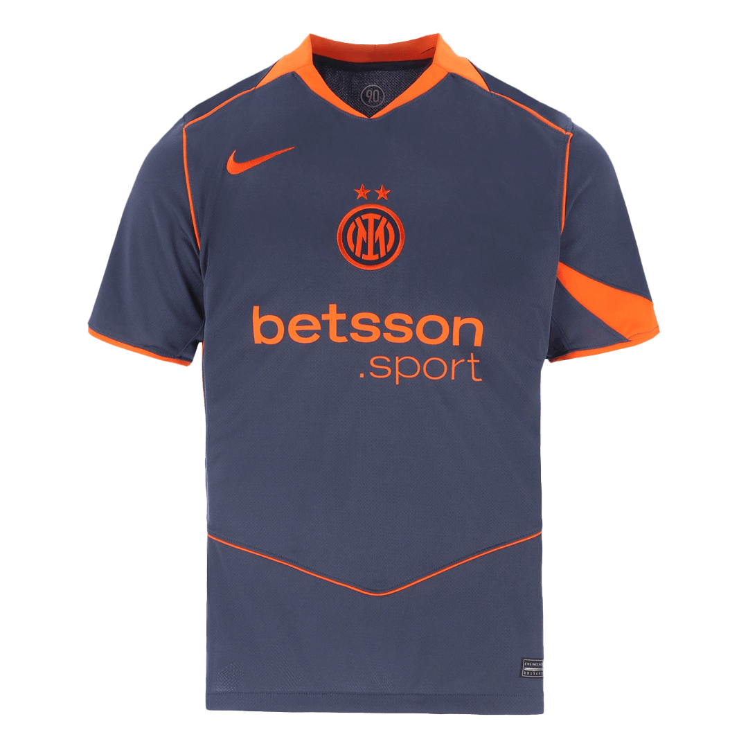 Inter Milan Fora Terceira Camisa 2025/26 Marinha camisola de futebol