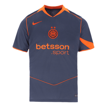 Inter Milan Fora Terceira Camisa 2025/26 Marinha camisola de futebol