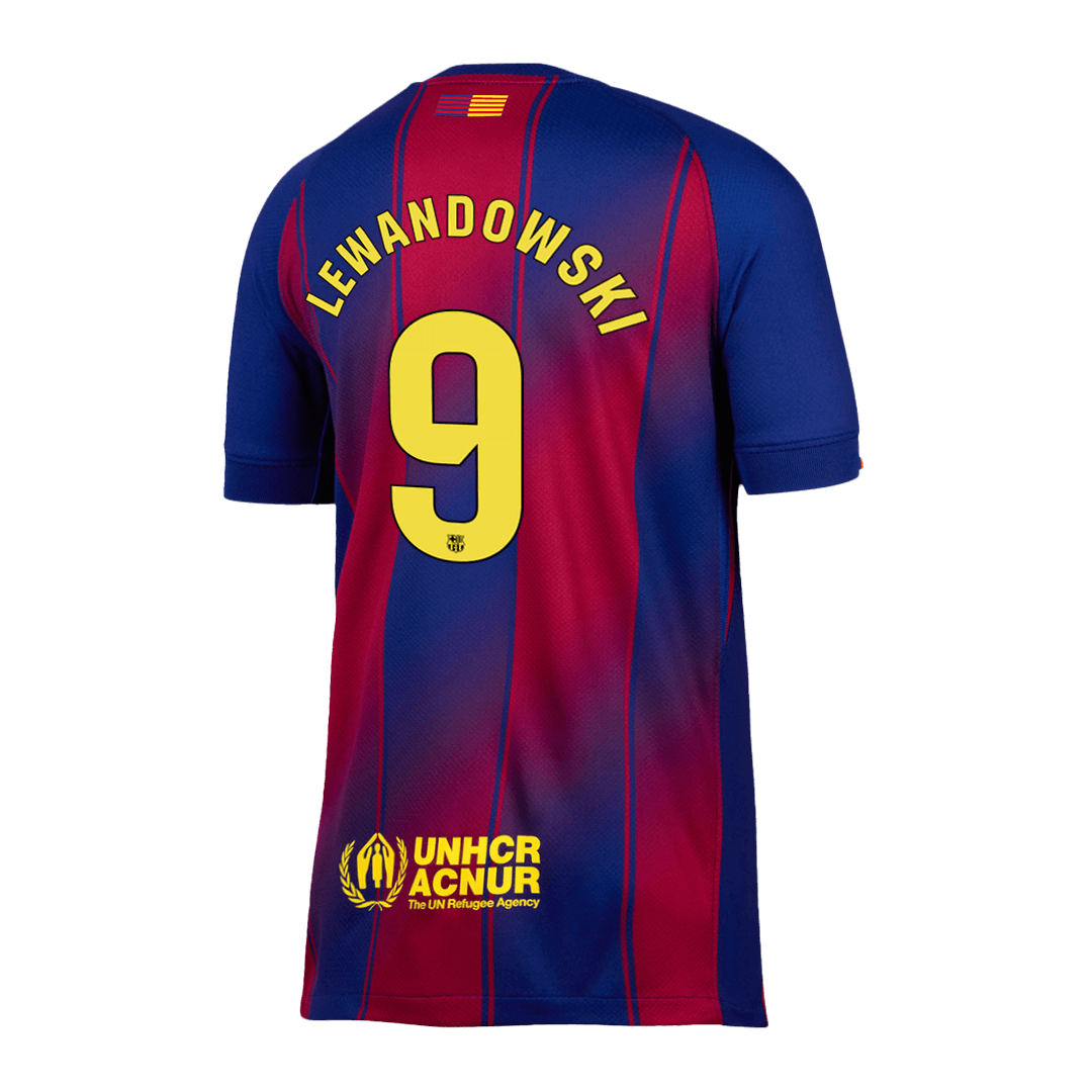 LEWANDOWSKI #9 Barcelona Casa Camisola 2025/26