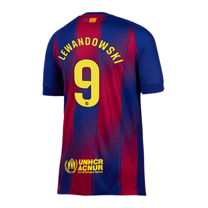 LEWANDOWSKI #9 Barcelona Casa Camisola 2025/26