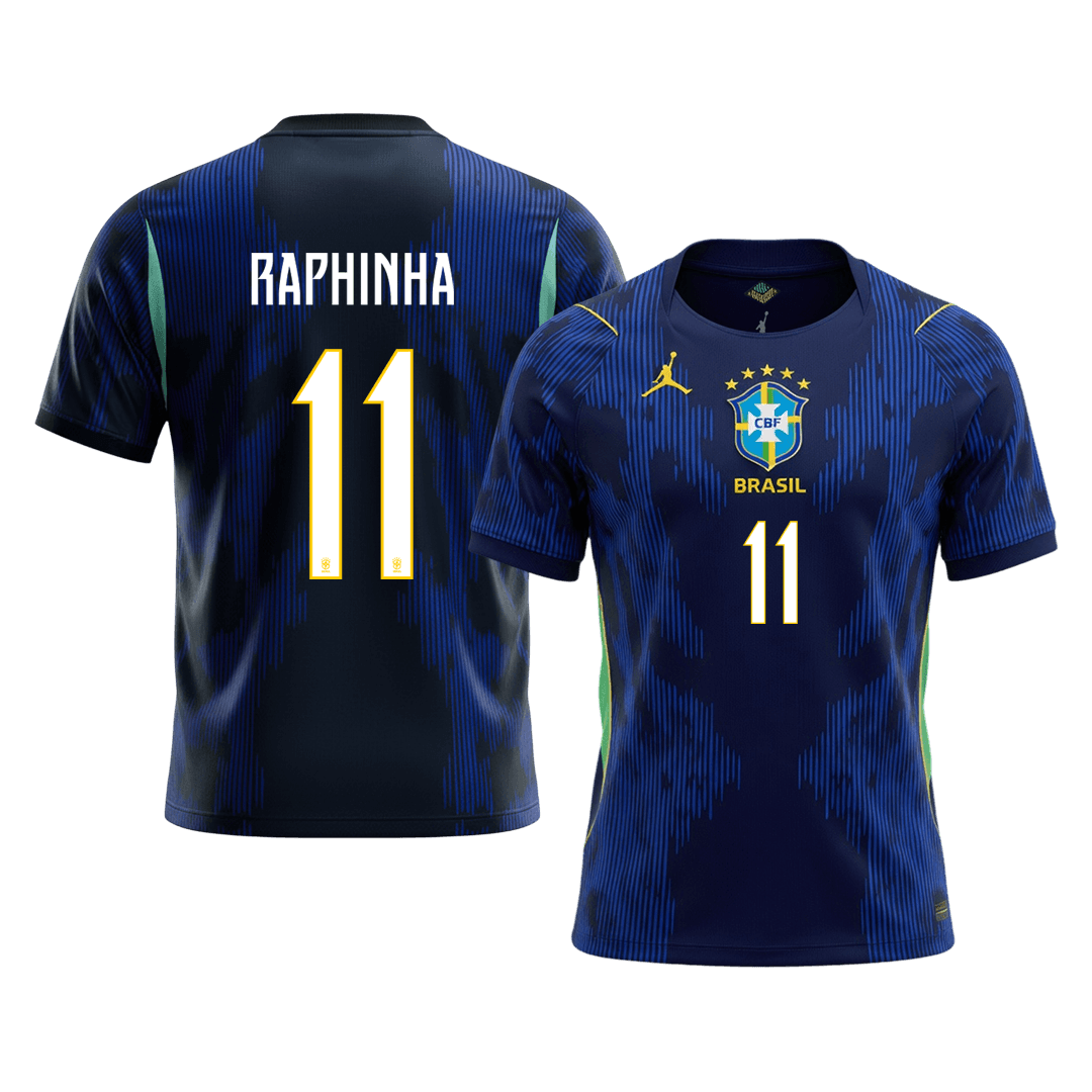 RAPHINHA #11 Brasil Fora Copa do Mundo Camisa 2026 Marinha