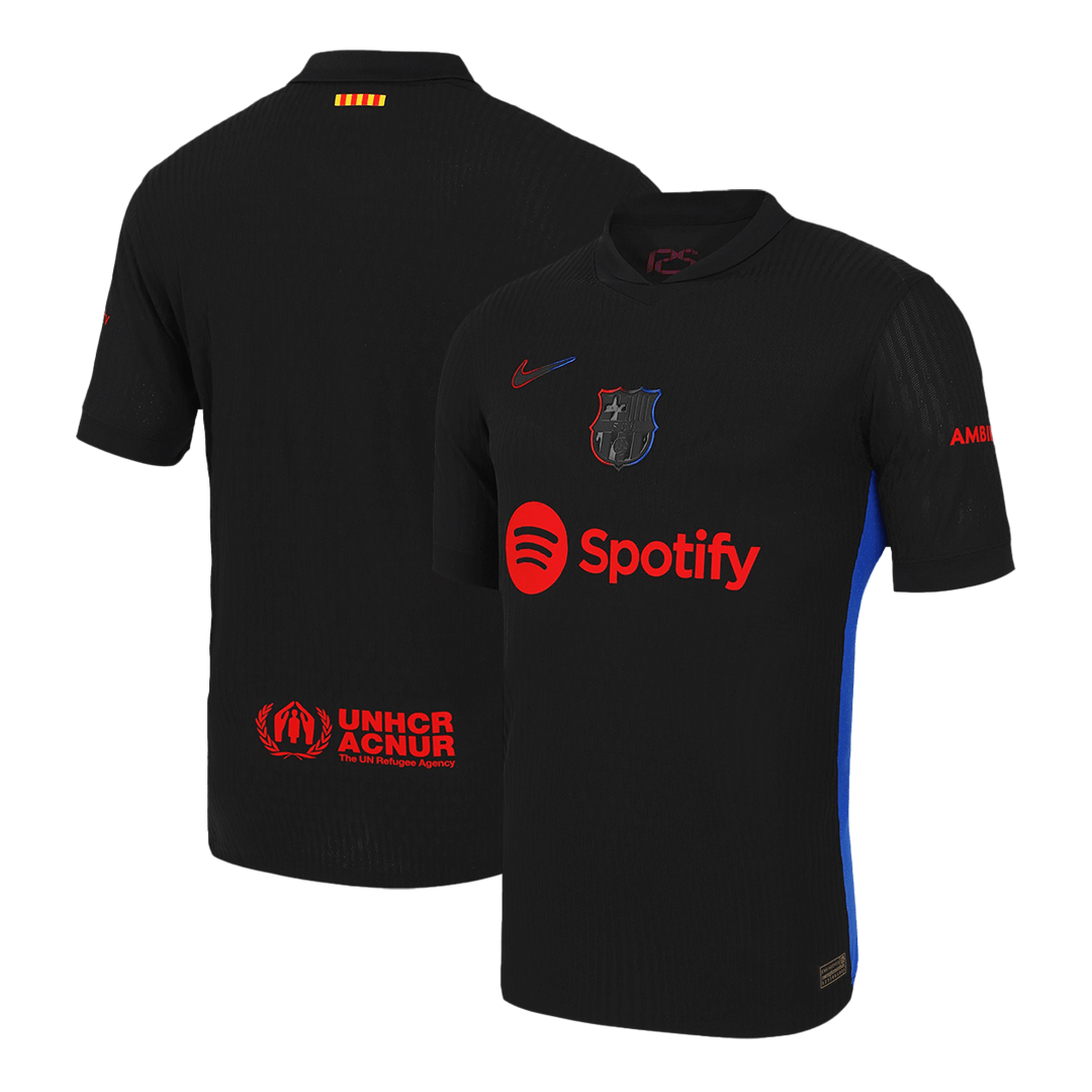 Camisola de futebol do Jogador Barcelona, camisola alternativa