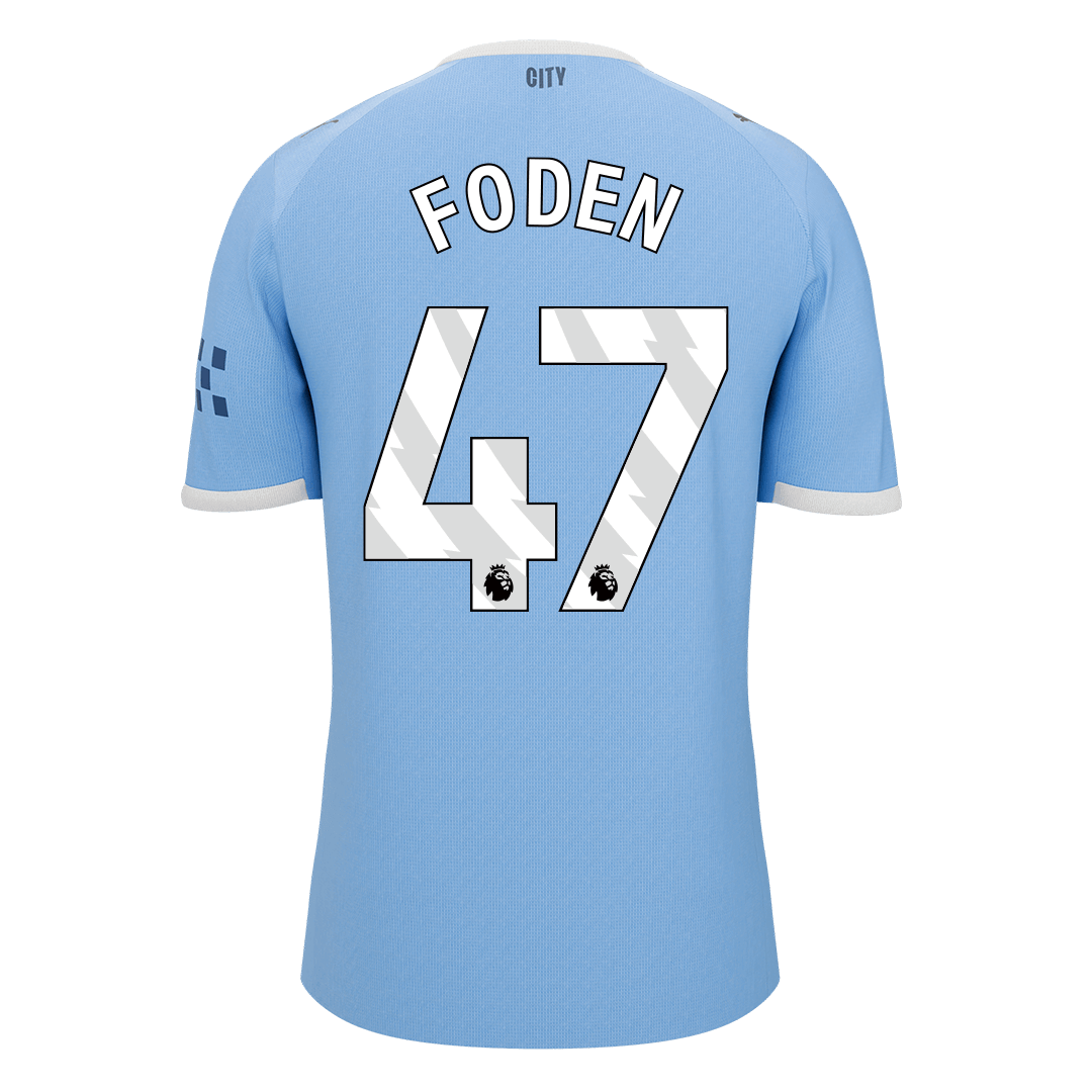 【Super Qualidade】FODEN #47 Manchester City
 Casa Futebol Camisa 2025/26 Azul