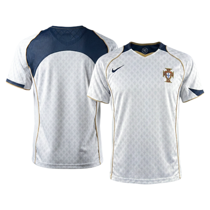 Retrô Portugal Fora Camisa 2004 Branco