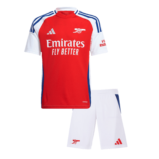 Arsenal Infantil  Casa Futebol Camisa Conjunto (Camisa+Shorts) camisola de futebol 2025/26