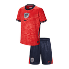 Inglaterra Infantil  Fora Copa do Mundo Futebol Camisa Conjunto (Camisa+Shorts) 2026 Branco