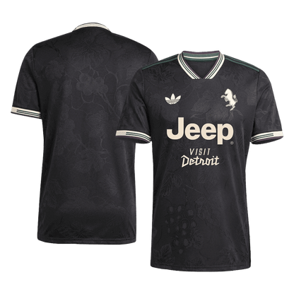 Jogador Juventus Fora Terceira Futebol Camisas 2025/26 Preto