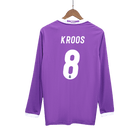 KROOS #8 Real Madrid Retro Fora Camisola de Manga Comprida 2016/17