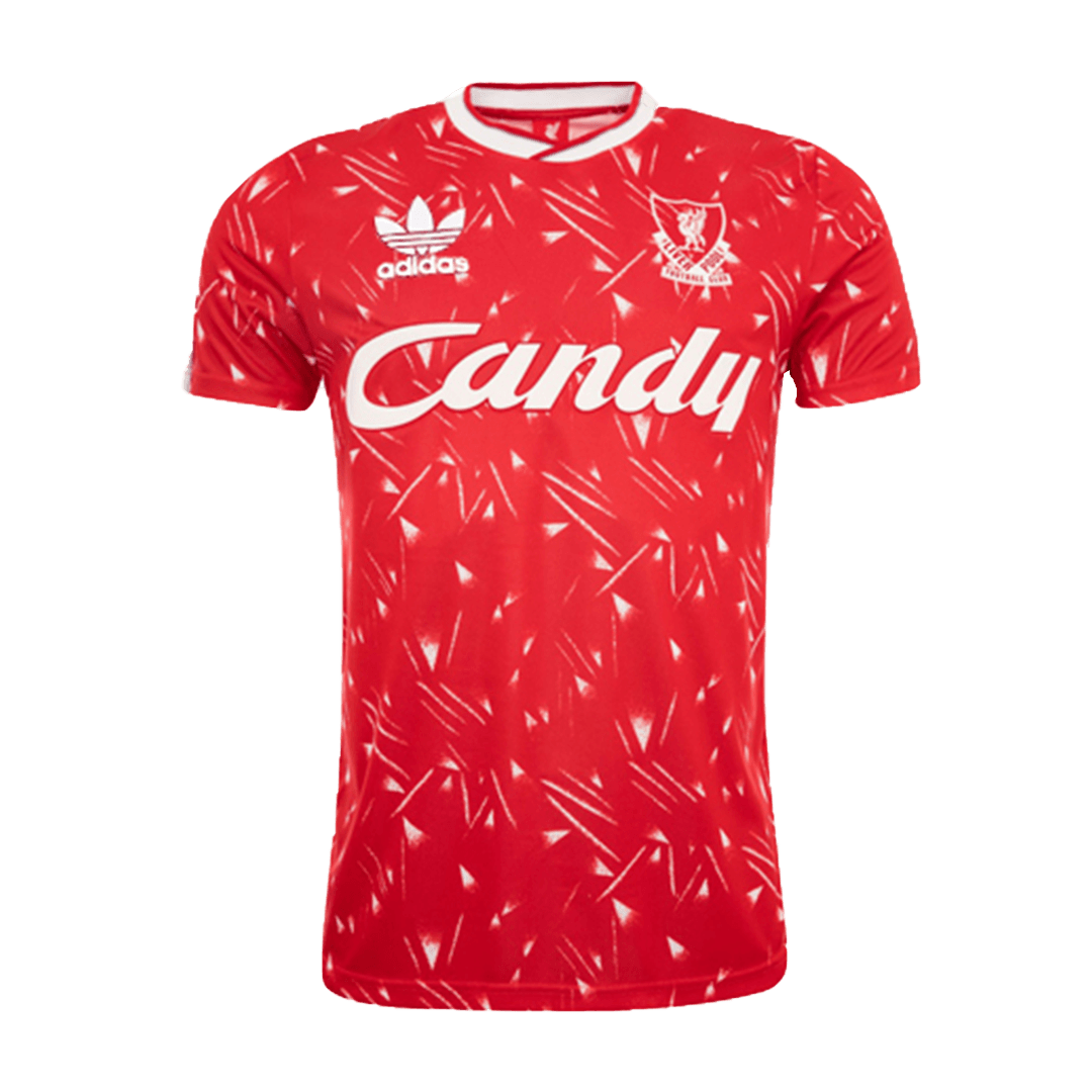 Camisola de futebol retro do Liverpool 1989/91 2025/26