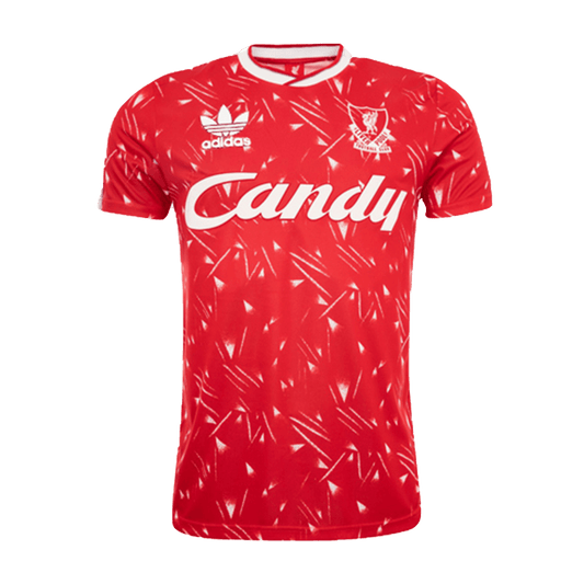 Camisola de futebol retro do Liverpool 1989/91 2025/26