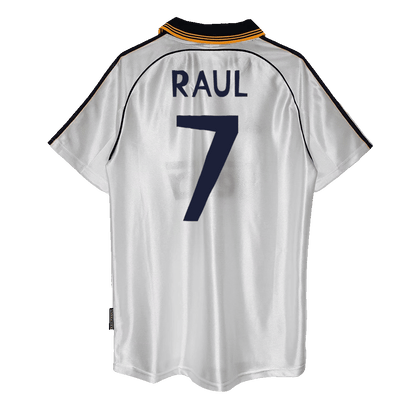 Camisola de futebol retro Real Madrid RAUL #7 1998/00 2025/26