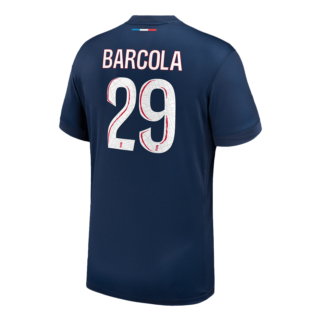 BARCOLA #29 PSG Casa Camisa Marinha