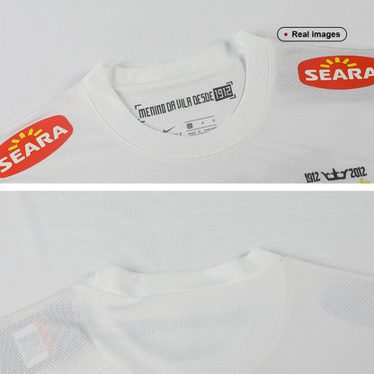 Santos FC NEYMAR JR #11 Camisola Retro Casa 2012