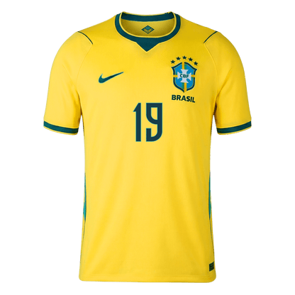 ENDRICK #19 Brasil Casa Copa do Mundo Camisa 2026 Amarelo