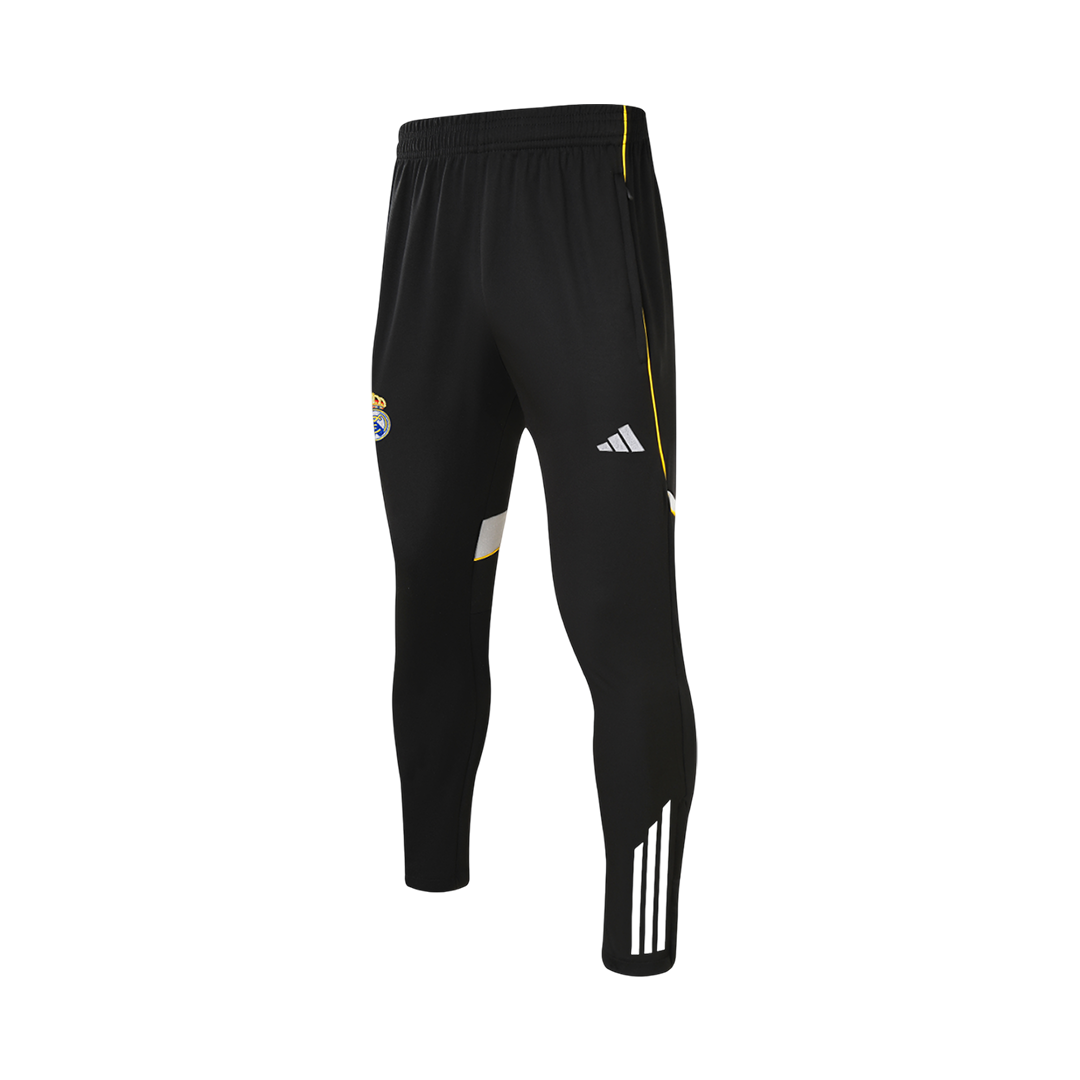 Real Madrid Infantil Zíper Moletom Conjunto (Top+Pants) 2025/26 Branco