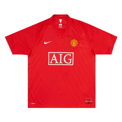 Camisola de futebol retro Manchester United Home 2007/08 2025/26