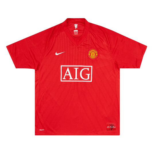 Camisola de futebol retro Manchester United Home 2007/08 2025/26