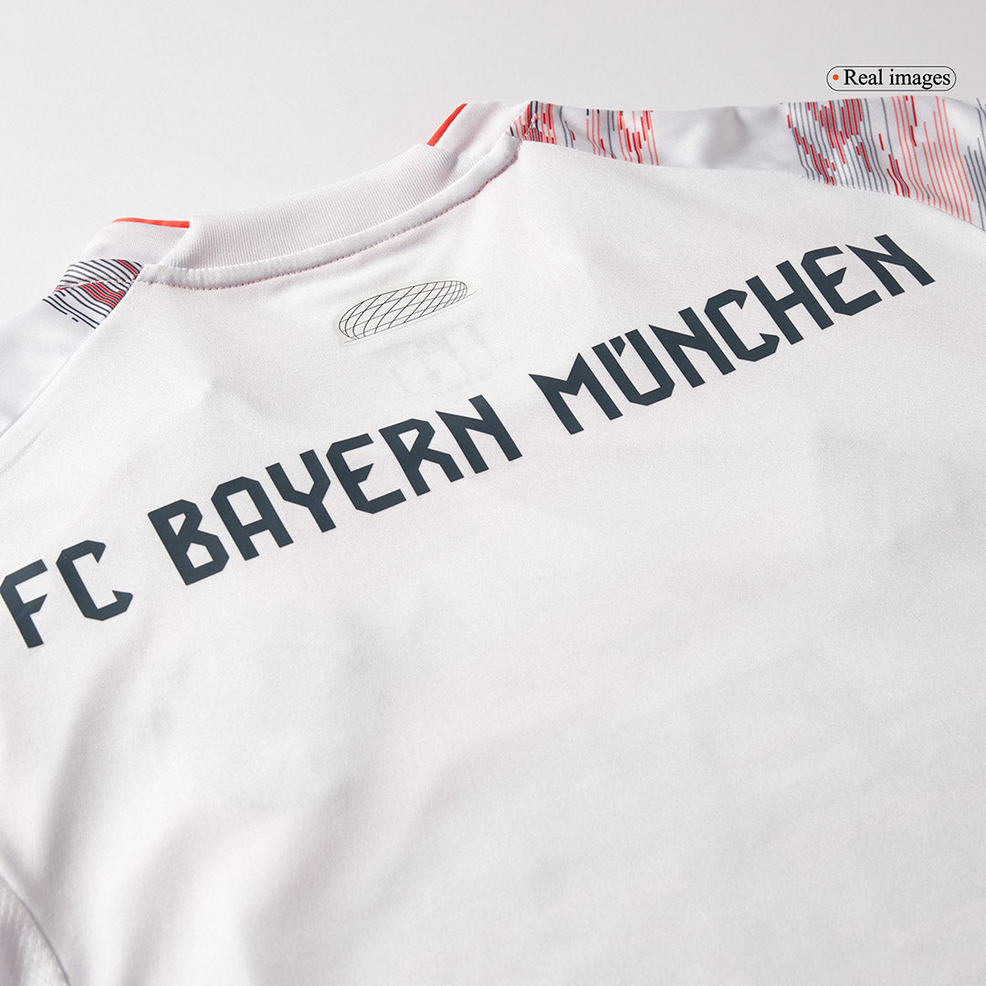 UPAMECANO #2 Bayern Munich Fora Camisa 2025/26 Branco