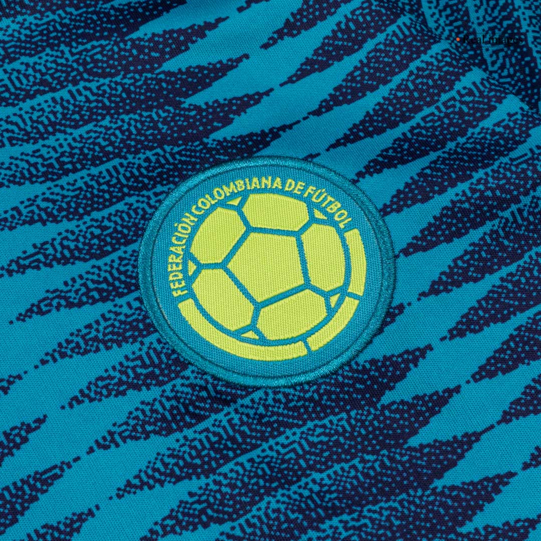 Colombia Infantil Fora Copa do Mundo Futebol Camisa Conjunto (Camisa+Shorts) 2026 Azul - camisola de futebol para - imagem 6